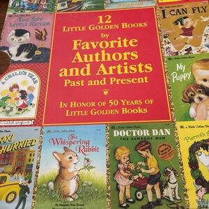 12 Little Golden Books 50th Anniversary